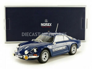 【送料無料】ホビー　模型車　車　レーシングカー アルパインルノーnorev 118 alpine renault a110 1600s gendarmerie 1971 185301