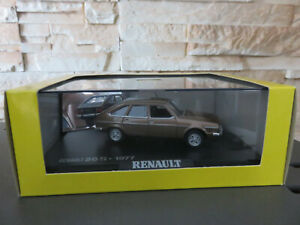 【送料無料】ホビー　模型車　車　レーシングカー ルノーブラウンボックスrenault 20 ts de 1977 marron metalise norev 143 en boite etat neuf