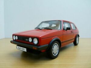 【送料無料】ホビー　模型車　車　レーシングカー フォルクスワーゲンゴルフシリーズピレリvolkswagen golf gti 1800 serie 1 rouge 118 pirelli