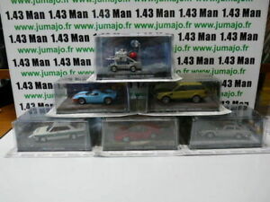 【送料無料】ホビー　模型車　車　レーシングカー ロットネットワークネットワークジェームズボンドlot 6 voitures 143 ixo 143 ixo 007 james bond jb 10, 31, 52, 51, 25, 66