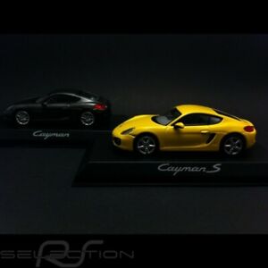 【送料無料】ホビー　模型車　車　レーシングカー ポルシェケイマンケイマンduo porsche cayman cayman s 981 2013 143 norev wap0200300d wap0200310d