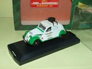 【送料無料】ホビー　模型車　車　レーシングカー モロッコスピードシトロエンcitroen 2cv le raid des baroudeurs maroc 1984 sojasun vitesse