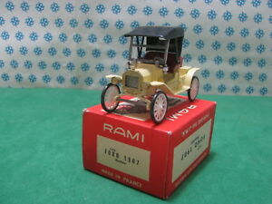 【送料無料】ホビー　模型車　車　レーシングカー ビンテージフォードロードスターフランスvintage rami ford roadster 1907 143 france