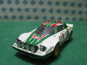 【送料無料】ホビー 模型車 車 レーシングカー ヴィンテージランチアラリーモンテカルロvintage lancia stratos rally montecarlo 1977 143 elab base solido