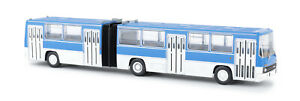【送料無料】ホビー 模型車 車 レーシングカー バスモデルbrekina 59702, ikarus 280 articule bleublanc, bus modele 187 h0