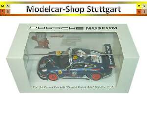 【送料無料】ホビー　模型車　車　レーシングカー ポルシェカレラカップアジアスパークporsche 911 991 carrera cup asie coloriage competition shanghai 2015 spark 143