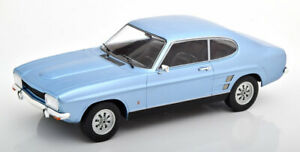 【送料無料】ホビー　模型車　車　レーシングカー フォードカプリグアテマラ118 mcg ford capri 1600 gt mk1 1973 lightbluemetallic