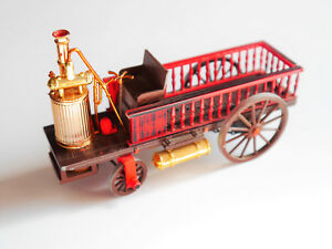 【送料無料】ホビー 模型車 車 レーシングカー スチームトラックonesphore pecqueur vapeur voiture steam car 1828, pfuit old fire 143 piste gauge 0