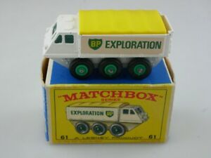 【送料無料】ホビー　模型車　車　レーシングカー マッチ61b maintiendrait stalwart 34452 matchbox regular wheels