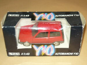 【送料無料】ホビー　模型車　車　レーシングカー スカラモデルミントボックスpolistil autobianchi y10 automodello scala 143 model car mint box