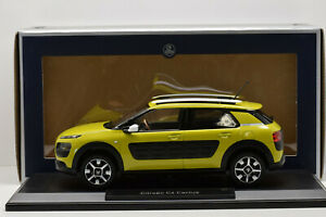 【送料無料】ホビー　模型車　車　レーシングカー シトロエンサボテンボックスcitroen c4 cactus hello yellow 2014 norev 118 neuve en boite