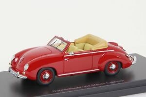 【送料無料】ホビー　模型車　車　レーシングカー カブリオレボスモデルボックスdannenberg hauer et dutein cabriolet rouge bosmodels 143 nouveauneuf dans sa boite