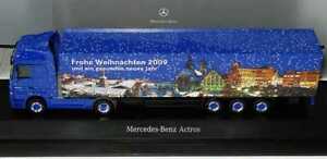 【送料無料】ホビー　模型車　車　レーシングカー メルセデスアクトロスメリークリスマス187 mercedes actros mp3 joyeux noel 2009 pc