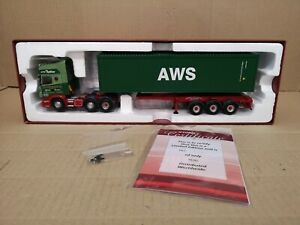 【送料無料】ホビー　模型車　車　レーシングカー corgi scania r amp; container trailerjohnsons