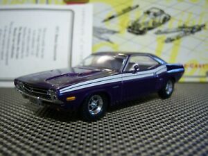 【送料無料】ホビー　模型車　車　レーシングカー ダッジチャレンジャーマッチグッズボックスrare 143 1971 dodge challenger rt par matchbox collectibles en parfait etat, dans sa boite 16,086円
