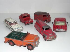 【送料無料】ホビー　模型車　車　レーシングカー ランドローバーコーギーバッチcorgi dinky lot de 6 studebaker chipperfields land rover