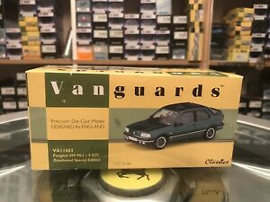 【送料無料】ホビー　模型車　車　レーシングカー プジョーグッドウッドグリーンエドvanguards peugeot 309 mk2 19 gti goodwood vert 143 tres bon etat ltd ed va11602