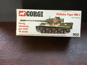 【送料無料】ホビー　模型車　車　レーシングカー タイガーcorgi pzkpfw tiger mk1 boxed