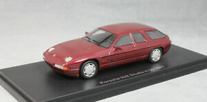 【送料無料】ホビー　模型車　車　レーシングカー ネオモデルポルシェコンセプトneo models porsche 928 h50 concept car en rouge fonce 1987 47130 143 neuf