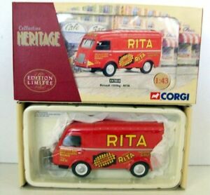 【送料無料】ホビー　模型車　車　レーシングカー コーギールノーリタcorgi 143 ex70518 renault 1000kg rita