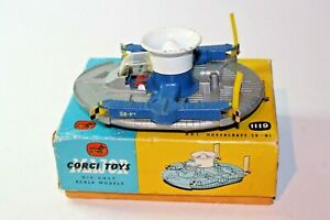 【送料無料】ホビー　模型車　車　レーシングカー コーギーホバークラフトオリジナルボックスcorgi 1119 hdl hovercraft, bon etat dans boite dorigine