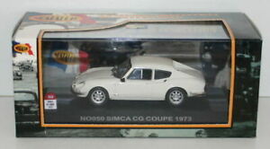 【送料無料】ホビー　模型車　車　レーシングカー ノスタルジアスケールホワイトカットnostalgie 143 scale no050 simca cg coupe 1973 white