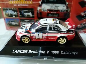 【送料無料】ホビー　模型車　車　レーシングカー ランサーエボリューションnラリーmitsubishi lancer evolution v 1998 cataluna rally 164 cms 17,235円