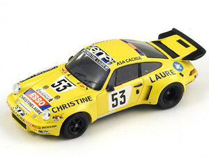 【送料無料】ホビー　模型車　車　レーシングカー スパークモデルポルシェカレラ＃ルマンspark modele 143 s2098 porsche 911 carrera rs 53 le mans 1976 nouveau