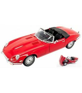 【送料無料】ホビー　模型車　車　レーシングカー ジャガータイプスパイダーレッドjaguar e type spyder 1971 red 118