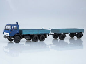 【送料無料】ホビー　模型車　車　レーシングカー モデルカマストレーラーmaquette 143 kamaz 5320 avec remorque gkb8650