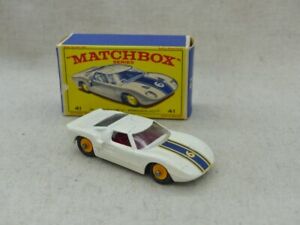 【送料無料】ホビー　模型車　車　レーシングカー マッチモコフォードミントボックスmatchbox moko lesney n 41 ford gt 40 nmint boite