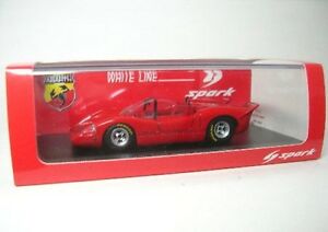 【送料無料】ホビー　模型車　車　レーシングカー アバルトスポーツスパイダーabarth 2000 sport araignee rouge 1968
