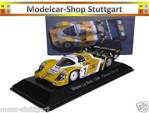 【送料無料】ホビー　模型車　車　レーシングカー ポルシェルマンスパークマップmusee porsche 956 lh 24h gangant le mans 1984 spark 143 map02028413