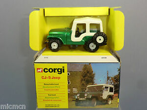 【送料無料】ホビー　模型車　車　レーシングカー コーギーモデルジープボックスcorgi toys gift set modele 419 amc cj5 jeep en parfait etat, dans sa boite