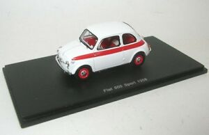 【送料無料】ホビー　模型車　車　レーシングカー フィアットスポーツfiat 500 sport blancrouge 1958 17,745円