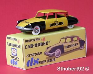 【送料無料】ホビー　模型車　車　レーシングカー シトロエンベルガーシロップツアードフランスリムcarhorse citroen ds 19 sirop berger tour de france jante dinky