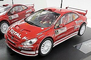 【送料無料】ホビー　模型車　車　レーシングカー プジョースロットモデルカレラpeugeot 307 wrc 2004 slot 132 model carrera