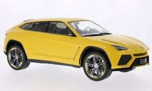 【送料無料】ホビー　模型車　車　レーシングカー ランボルギーニメタリックイエローモデルlamborghini urus 2012 metallic yellow 118 model modelcargroup