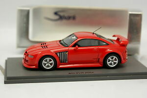 【送料無料】ホビー　模型車　車　レーシングカー スパークspark 143 mg svr rouge 2004