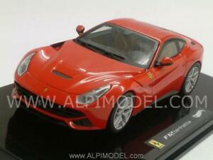 【送料無料】ホビー　模型車　車　レーシングカー フェラーリホットホイールferrari f12 berlinetta 2012 red 143 hot wheels x5499
