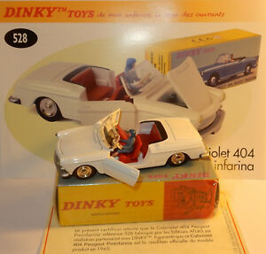 【送料無料】ホビー　模型車　車　レーシングカー アトラスプジョーカブリオレホワイトボックスオンdinky atlas peugeot 404 cabriolet pininfarina blanche ref 528 in box 17,985円
