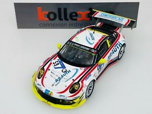 【送料無料】ホビー　模型車　車　レーシングカー スパークポルシェグアテマラレーシングニュルブルクリンクspark sg324 porsche 911 gt3 r n59 manthey racing 24h nurburgring 2017 143