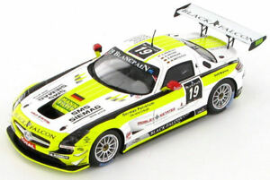 【送料無料】ホビー　模型車　車　レーシングカー メルセデス＃スパmercedes sls amg 19 spa 24hrs 2012 143 sb034