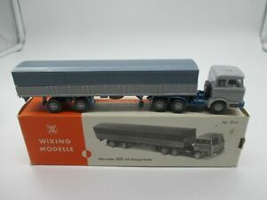 【送料無料】ホビー　模型車　車　レーシングカー メルセデスベンツバケットwiking mercedes benz 2223 semiremorque avec benne, acide hb 7352ce in oct