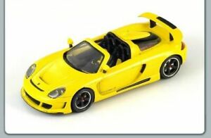 【送料無料】ホビー　模型車　車　レーシングカー スパークポルシェミラージュイエローspark s0720 porsche gemballa mirage gt 2007 jaune 143