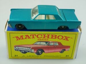 【送料無料】ホビー　模型車　車　レーシングカー リンカーンコンチネンタルマッチホイール31 c lincoln continental 34407 matchbox regular wheels