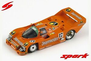 【送料無料】ホビー　模型車　車　レーシングカー ポルシェスパスパーク143 porsche 962c n17 spa 1986 143 ? spark sb007