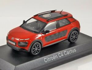 【送料無料】ホビー　模型車　車　レーシングカー レッドスケールモデルシトロエンサボテン2014 citroen c4 cactus en rouge echelle 143 modele par norev
