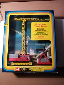 【送料無料】ホビー　模型車　車　レーシングカー コーギータワークレーンcorgi toys 1155 gratteciel grue a tour