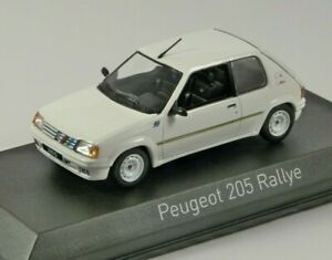 【送料無料】ホビー　模型車　車　レーシングカー ホワイトスケールモデルプジョーラリー1988 peugeot 205 rallye en blanc echelle 143 modele par norev
